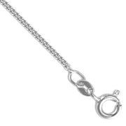 SILVER CURB CHAIN